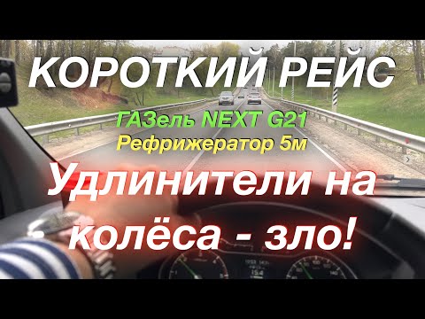 Видео: Короткий рейс по адекватной ставке ГАЗель NEXT G2,5 Рефрижератор 5м