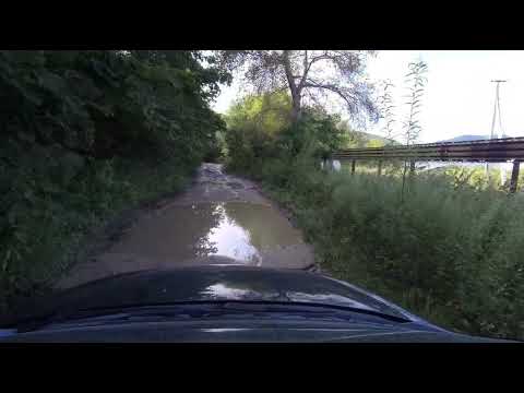 Видео: Дорога на пирсы. пгт. Ракушка, 20.08.23