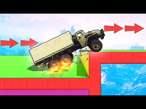 Видео: СПЕЦ ВЫПУСК!!! ТОЛЬКО ГРУЗОВИКИ!!! - ЛЕСТНИЦА В ГТА 5