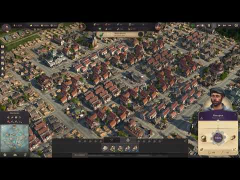 Видео: Anno 1800 схема города и предприятий
