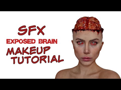 Видео: Урок по макияжу SFX для мозга зомби | Тейлор Би