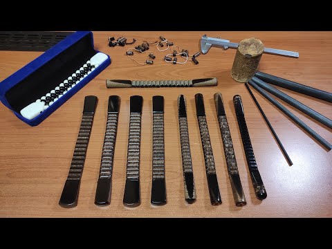 Видео: Четки из пруткового эбонита с кожурой,Продажа #четкиКлассика