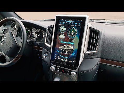 Видео: Магнитола Тесла для LC200 Excalibur, Executiv, Safety, TRD