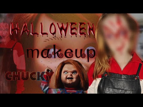 Видео: макияж куклы Чакки|макияж на Halloween 🎃 