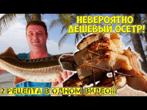 Видео: Осётр, да и это дешево! Балык и гриль!