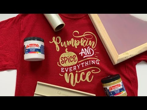 Видео: Как сделать многоцветную трафаретную печать с помощью Cricut