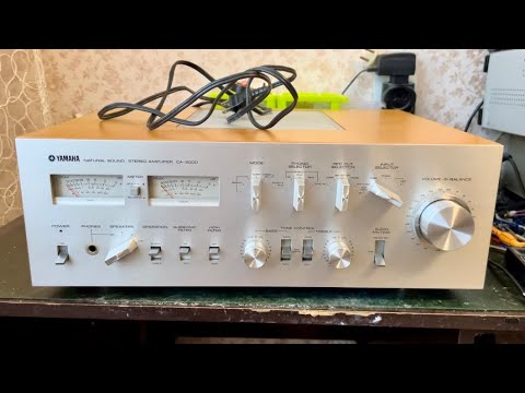 Видео: Yamaha CA-2000 профилактика. Часть 1