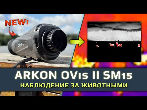 Видео: Тестируем новинку - Arkon OVis II SM15! Наблюдение за стадом оленей