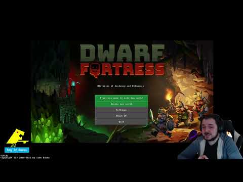 Видео: Терентий играет в Dwarf Fortress #2. Старт родной крепости