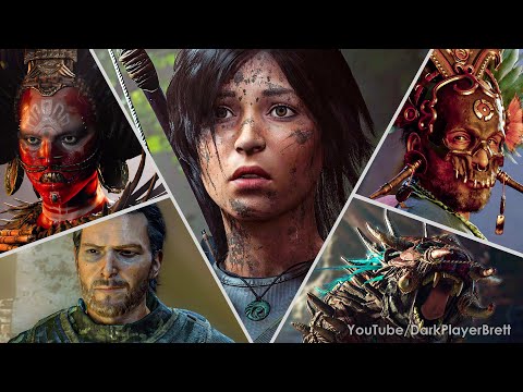 Видео: Тень расхитительницы гробниц - Все боссы (на английском) [HD]