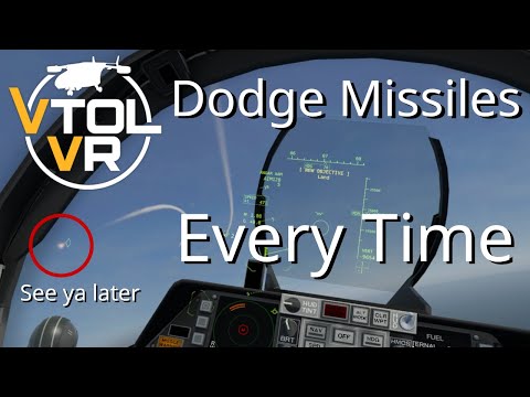 Видео: Лучшие способы уклонения и перехвата ракет в VTOL VR