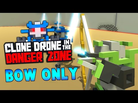 Видео: сколько ещё можно?!| Испытание Бесконечного Лука в Clone Drone