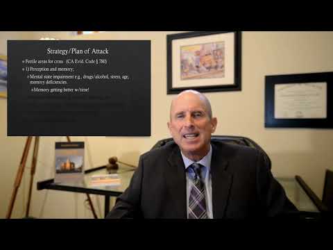 Видео: Перекрестный допрос — стратегии, тактики и советы по эффективному перекрестному допросу свидетеля.