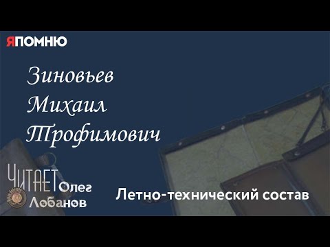 Видео: Зиновьев Михаил Трофимович.  Проект "Я помню" Артема Драбкина. Летно технический состав.