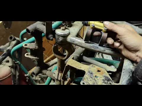 Видео: Крепление задней тормозной машинки на раме Днепр. 