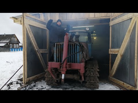 Видео: Дт 75 после замены лент планетарного механизма, проверяем работоспособность трактора казахстан