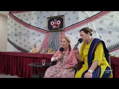 Видео: ВЕЧЕРНЯЯ ВСТРЕЧА | г. Джаганнатха Пури, Мондакини деви даси