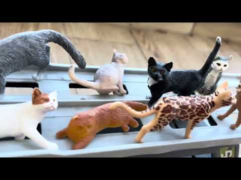 Видео: Кошечки штрихи хоррор 4 часть 2 серия перелет #кошечкиштрихи #catsstrokes