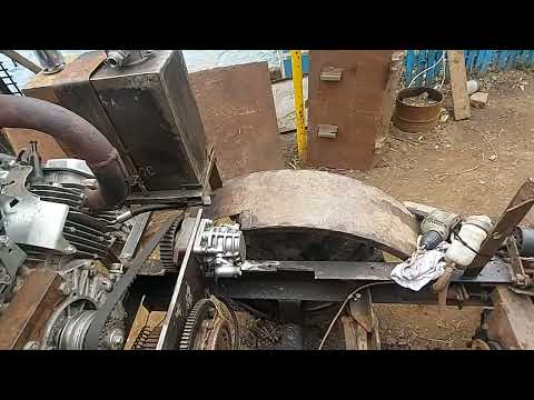 Видео: установка кпп ока на минипогрузчик