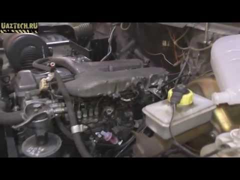 Видео: УазТех: Установка om603 ТУРБОДИЗЕЛЬ с КПП и РК Nissan Patrol Y61 на УАЗ Хантер, ЧАСТЬ 2