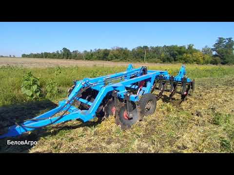 Видео: Новое поступление в хозяйство дисковая борона БДФП-2,4