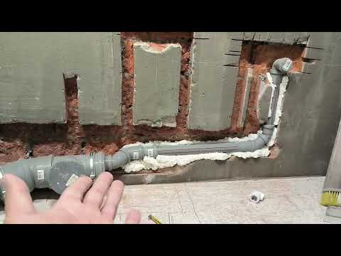 Видео: Как и чем штробить стены под сантехнику. Сантехнические работы.