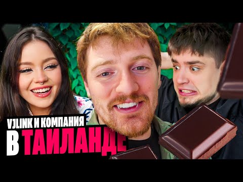 Видео: VJLINK и КОМПАНИЯ В ТАИЛАНДЕ | EASTERCAKE | Артемов и Анна Мяу реакция