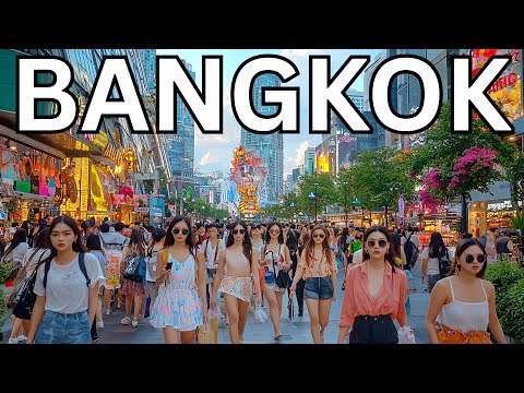 Видео: 🇹🇭🛍️💃🏽 Жизнь в Бангкоке 🔥 MBK, Siam Square и Siam Paragon, модные улицы и еда Бангкока!🛒