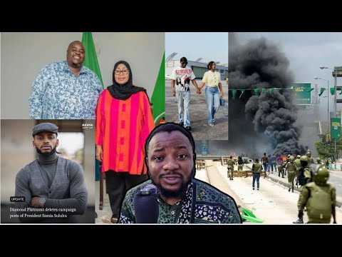 Видео: Даймонд Платнумз в бегах, когда Танзания подожгла магазин Juma Jux из-за Самии Сулуху