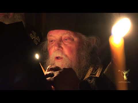 Видео: Великий канон читает архим. Венедикт (Пеньков)