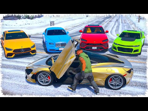 Видео: Джонни АНТАРКТИДАДАН көлік ҰРЛАДЫ (GTA V) жони джони