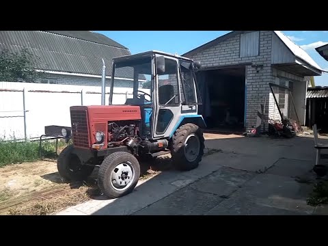 Видео: Кабина ЮМЗ 6 на самодельный трактор. Homemade tractor