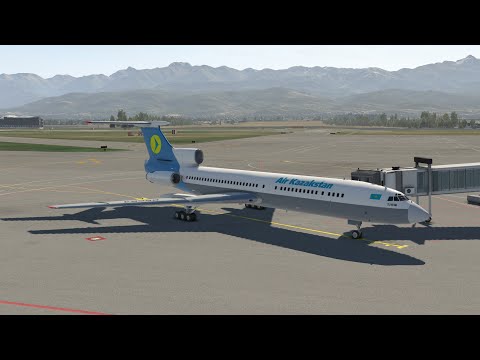 Видео: Алматы - Астана | Ту-154Б-2 | Air Kazakstan | UAAA - UACC | X-Plane 11 | xEnviro 1.16