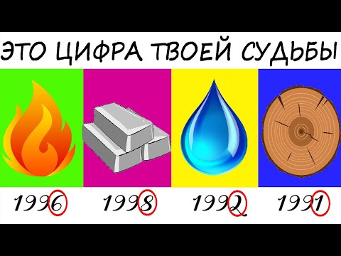 Видео: Ты родился не случайно! Твоя душа выбрала год рождения! Последняя цифра года определяет твою судьбу!