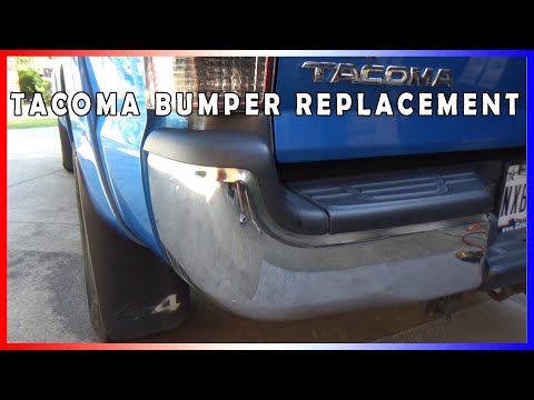 Видео: Снятие и установка заднего бампера Tacoma 2-го поколения 2011 года.
