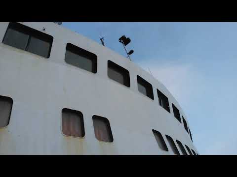 Видео: Паромная переправа Ванино-Холмск 19.01.2020