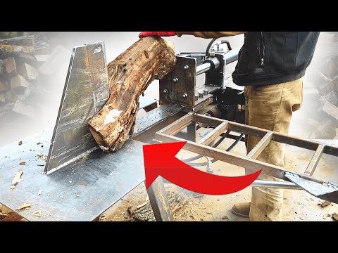 Видео: Гидравлический дровокол #logsplitter #гидравлика