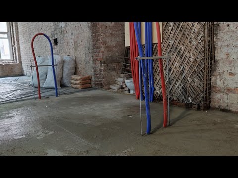 Видео: Стандартный "пирог" стяжки по профлисту в старом фонде СПб. Апрель 2024