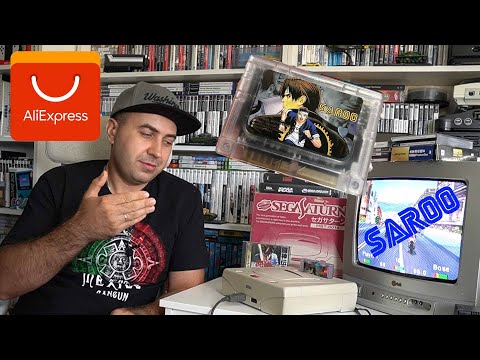 Видео: Флеш-Картридж Sega Saturn SAROO с AliExpress Можно покупать или нет?