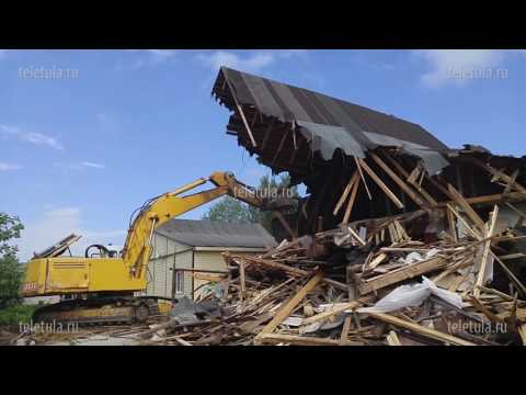 Видео: В Плеханово снесли первые незаконные постройки цыган