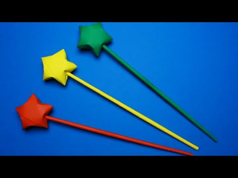 Видео: Как сделать волшебную палочку из бумаги