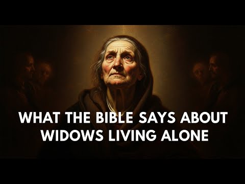 Видео: Что говорит Библия о пожилых вдовах, живущих одних | (БОГ ХОЧЕТ, ЧТОБЫ ВЫ ЭТО УВИДЕЛИ)