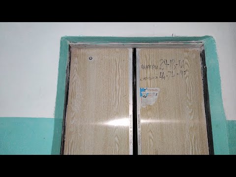 Видео: Лифт (СамЛЗ-1991 г.в); V=0,65 м/с; г/п 400 кг (Степная 35/2 подъезд 3; г. Балаково; 9А микрорайон)