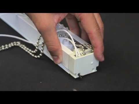 Видео: Как перетянуть поручни вертикальных жалюзи