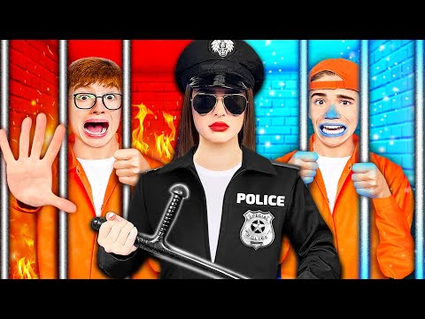 Видео: ХОЛОДНАЯ vs ГОРЯЧАЯ Тюрьма Челлендж ! **часть 2**