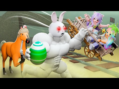 Видео: ПОБЕДИЛИ СЕКРЕТНОГО ПАСХАЛЬНОГО БОССА В РЕЛЬСАХ!