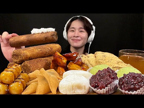 Видео: ASMR Японские сладости и взбитые сливки‼️【субтитры/Мукбанг/Звуки еды】