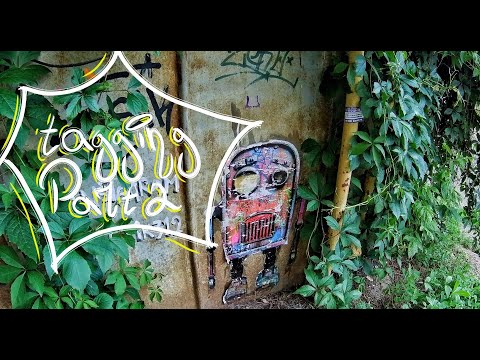 Видео: Graffiti, tagging part 2/Граффити теггинг часть 2