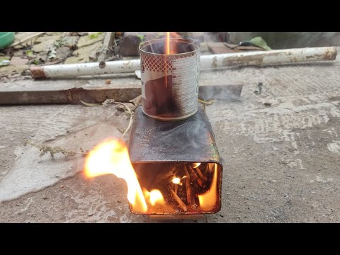 Видео: Как сделать идеальную переносную печь из жестяных банок! Миллионы людей не знают этого секрета!