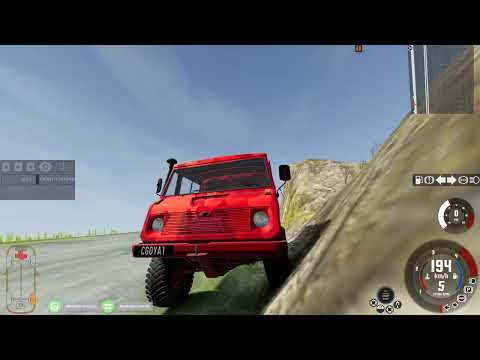 Видео: спуск без тормозов в BeamNG.drive.часть 100.